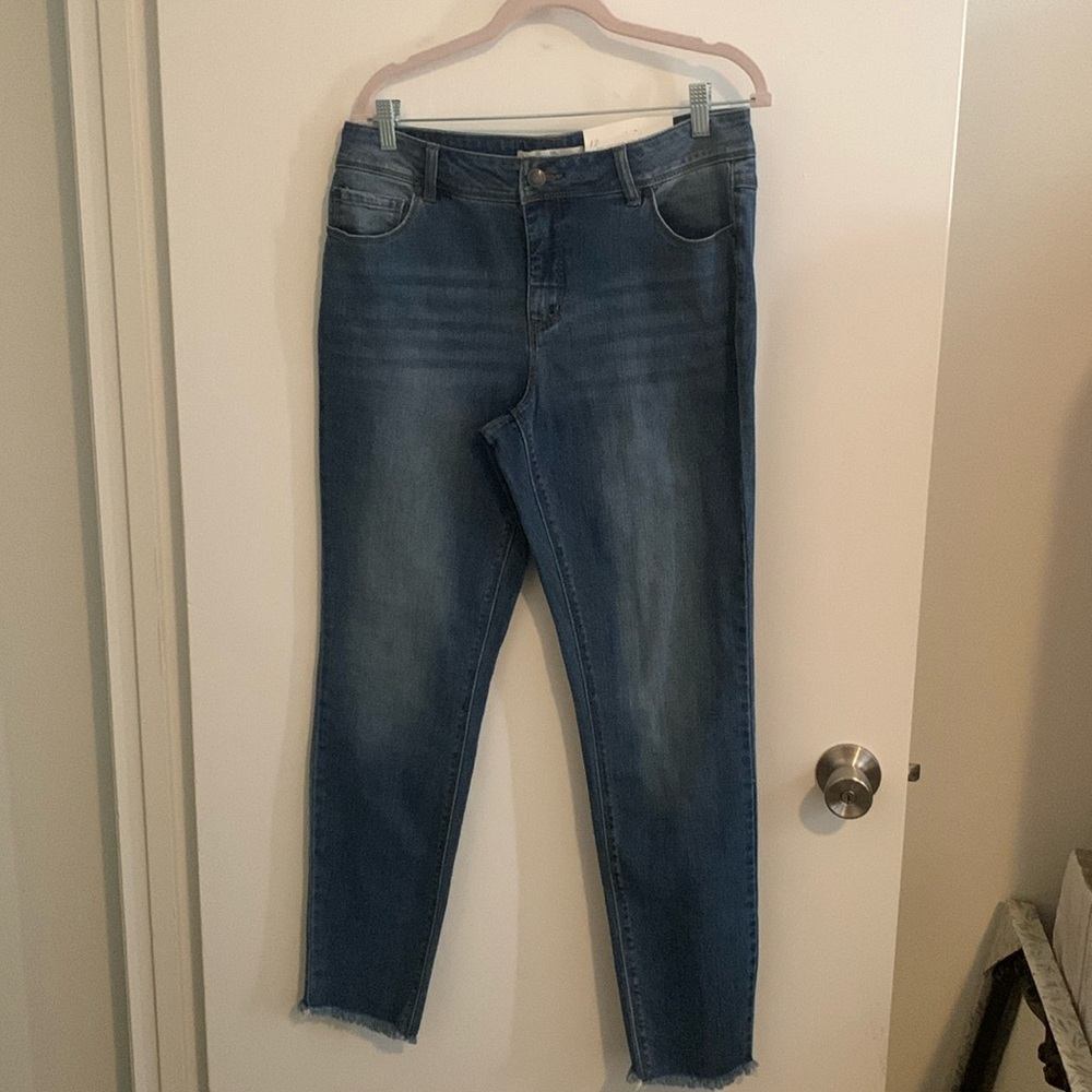 NWT skinny mid ris jeans size 12
